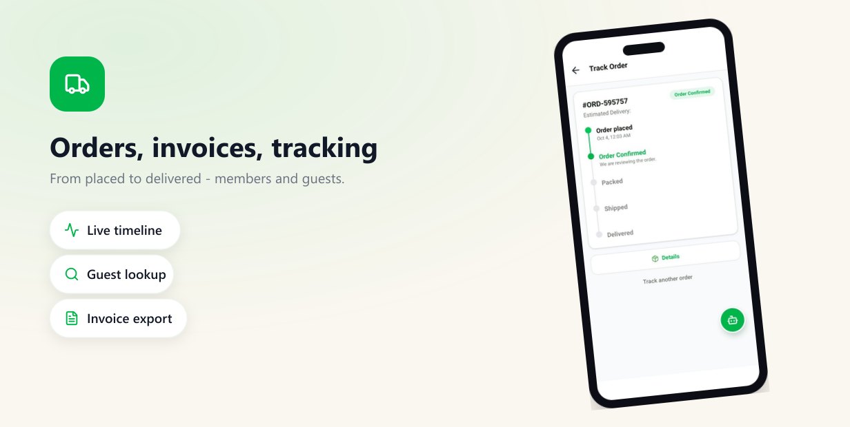 Glean order tracking